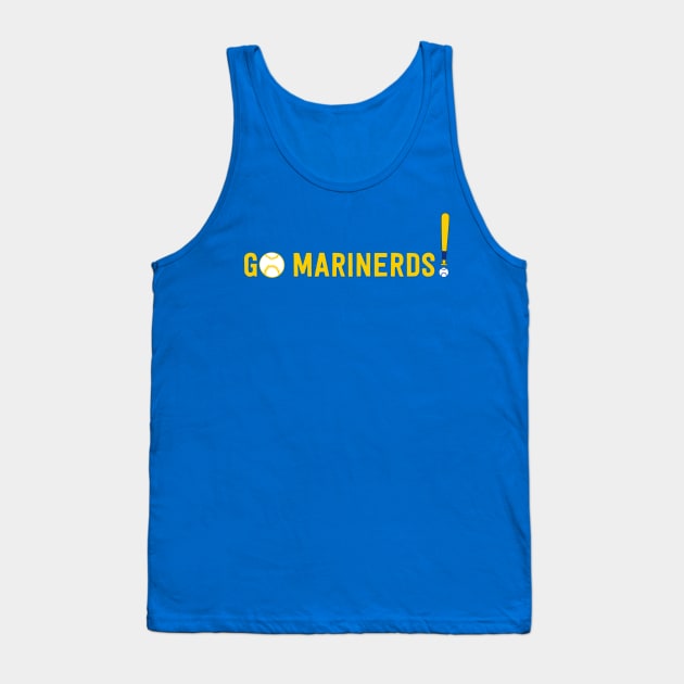 Go Marinerds Tank Top by mikevotava